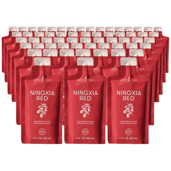 Young Living Ningxia Red, 2 oz Packets Pack of 60 Daily Beverage Convenient Sachets Packed with Superfoods, Antioxidants & Nutrients Supports Natural Vitality Vegan & Caffeine Free