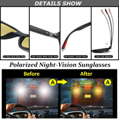Polarized Sunglasses Mens Womens Cool Fishing Driving Hiking Ultralight Retro Wrap Around Travel sun glasses UV Protection