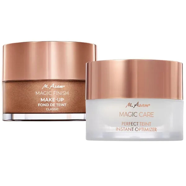 M. Asam Magic Finish Make-Up Mousse (1.01 Fl Oz) and Magic Care Perfect Tint (1.01 Fl Oz) – 4in1 MAKE-UP and Instant Skin Optimizer