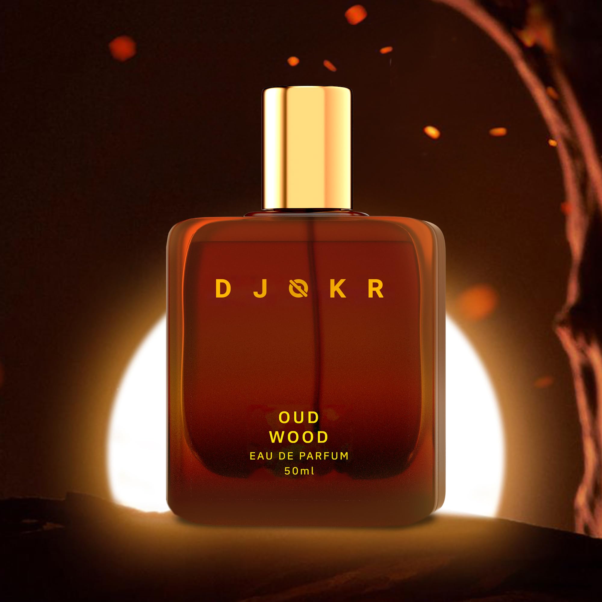 DJOKR Oudwood Perfume For Men 50 ml | Eau De Parfum | Premium Luxury Long Lasting Fragrance Spray