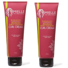 Mielle Organics Brazilian Cocktail Curl Cream, 7.5oz, Pack of 2