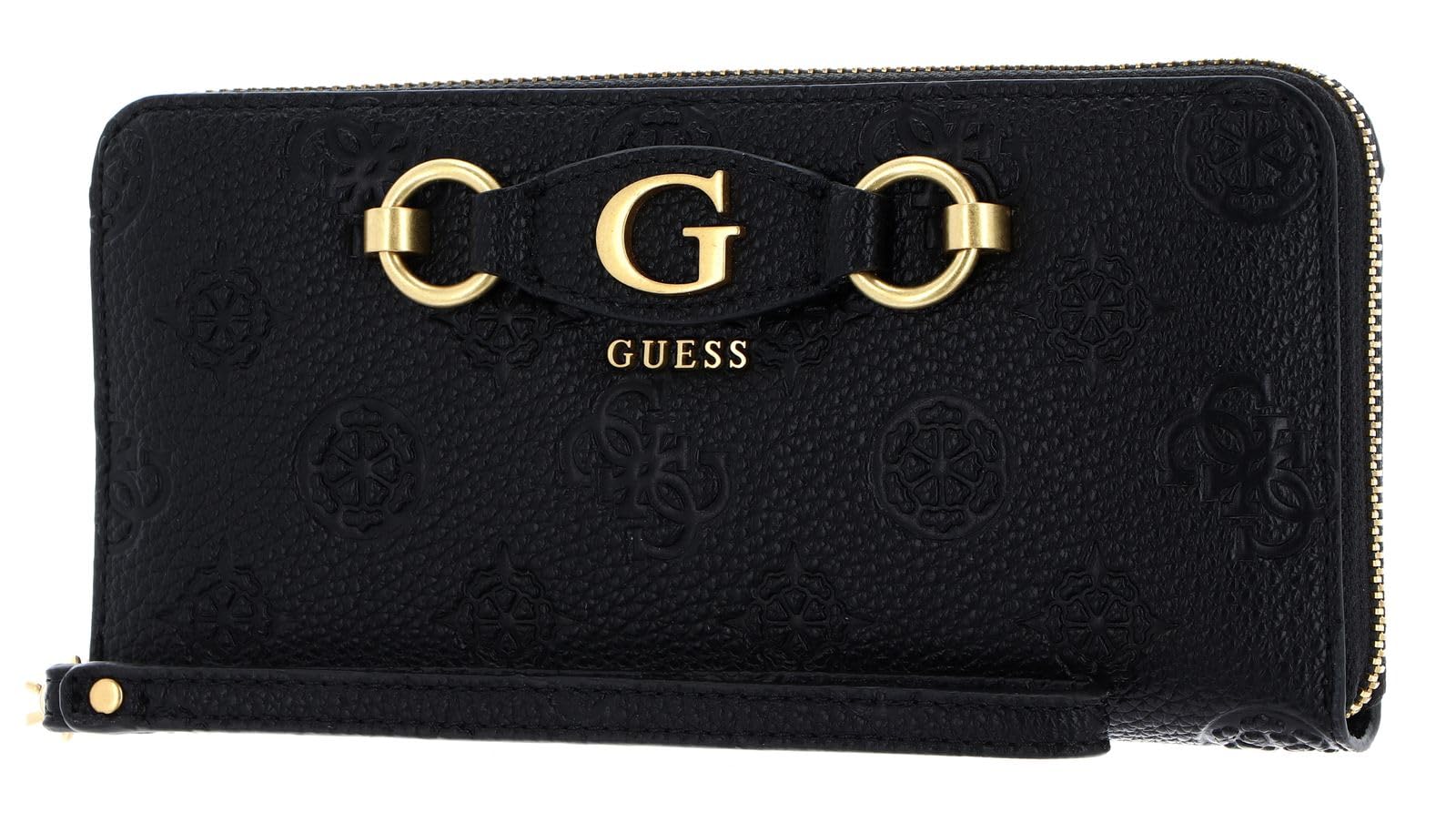 GUESS Womens Izzy Peony Zip Around Large Wallet Handbag