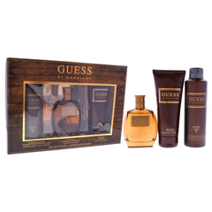 GUESS BY MARCIANO (M) SET EDT 100ML+200ML SG+226ML BODY SPRAY (NEW)