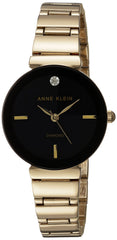 Anne Klein Damenarmbanduhr mit echtem Diamant-Zifferblatt, AK/2434