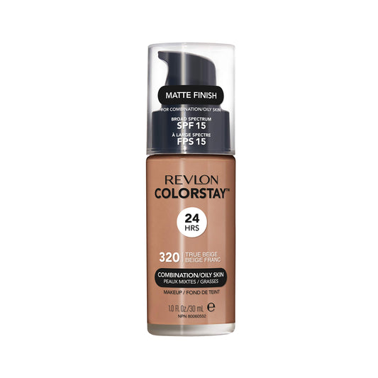Revlon ColorStay Makeup Foundation for Combination/Oily Skin, 30ml, 320 True Beige