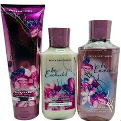 Bath & Body Works Body Be Enchanted Gel Wash, Body Lotion and Ultimate Hydration Body Cream 3 Piece Set