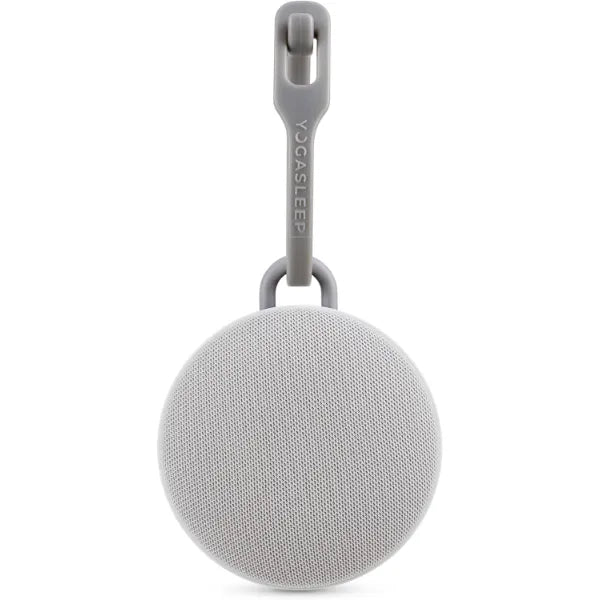 Yogasleep Hushh 2 Portable Sound Machine for Baby & Kids, New Reinforced Clip, Backlit Buttons, Night Light, 6 Soothing Natural Sounds, Easy to Use Timer, Volume Control, Toddler Lock, Noise Canceling