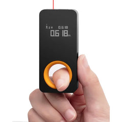 HOTO Pocket-Size Laser Measuring Tool, EDC Gadget Birthday Gift for Men Dad | Keychain-ready Carry Design, 98Ft Laser Tape Measure ±2mm Accuracy, USB-C Rechargeable, OLED Display, Ft/M/in Unit Conversion