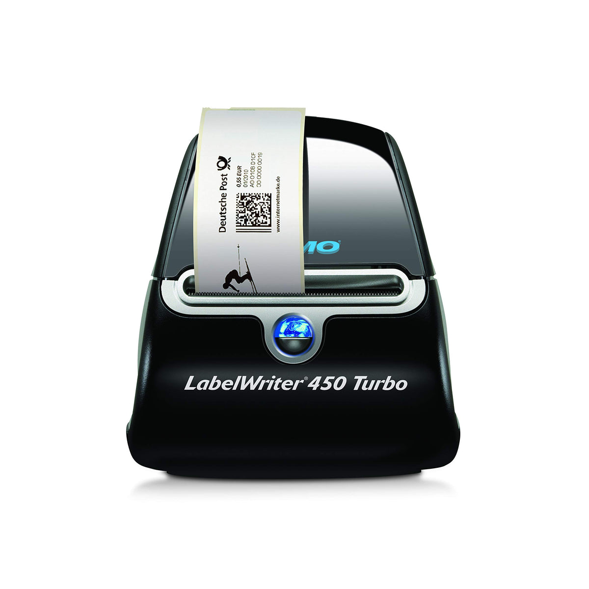 DYMO LabelWriter 450 Turbo Direct Thermal 600 x 300DPI Black,Silver Label Printer