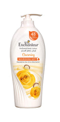 Enchanteur Nourishing Soft - Charming Lotion With Macadamia Nut Oil And Shea Butter, 48 Hr Nourishment, For All Skin Types, 500 ml