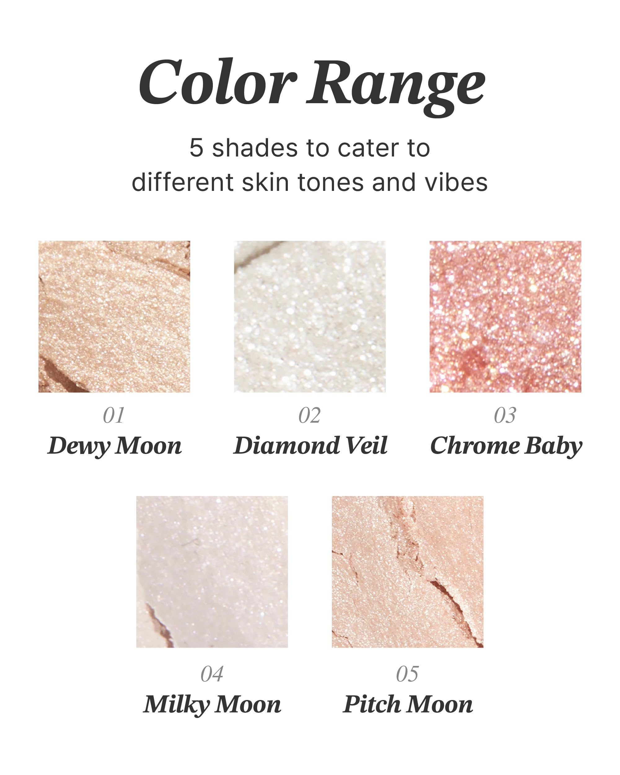 Glint DIAMOND VEIL NATURAL GLOW HIGHLIGHTER RADIANCE ENHANCING MAKEUP - Highlighter Powder Add Glimmer to Makeup - Shiny Illuminator, Rich Pigment & Silky Touch - Creamy Shiner Pigment (5.1g/0.17 oz)