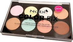 NB 8 Colours Face Fix Cream Foundation -Cf-01C