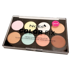 NB 8 Colours Face Fix Cream Foundation -Cf-01C