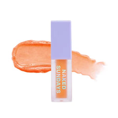 Naked Sundays SPF50 Glow & Go Lip Oil SPF, Moisturizes and Protects Lips, 4.5ml