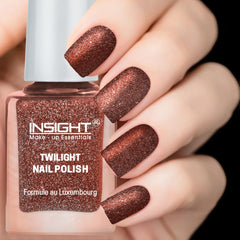 INSIGHT Cosmetics Twilight Nail Polish|Quick Drying|Mettalic Finish|Long Lasting|No Chip Formula|No Harmful Chemicals,DH-154=22, 12 ML