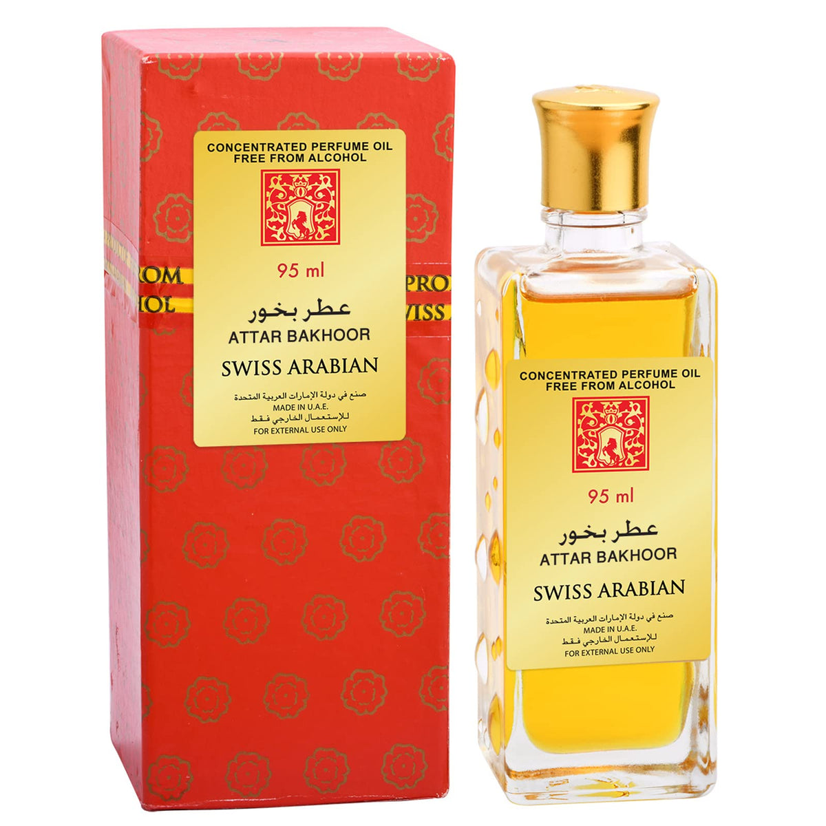 Swiss Arabian Attar Bakhoor Concentrated Perfume Oil 95ml