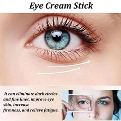 TERRIFI Eye Cream for Dark Circles, Advanced Snail Repair Eye Stick with Snail Mucin, Hydrating Cream for Puffiness and Bags Under Eyes, Reduces Fine Lines and Wrinkles (1pc)