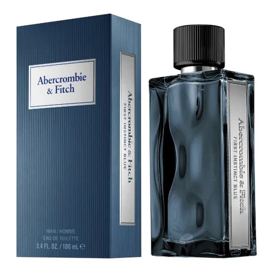 Abercrombie & Fitch First Instinct Blue for Men Eau de Toilette Spray, 3.4 Ounce