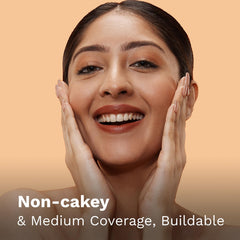 Pilgrim Medium Classic Nude Serum Liquid Foundation, Matte & Poreless,30 ml | Foundation for face make up infused |Water-Resistant,All Day Coverage|All Skin Types