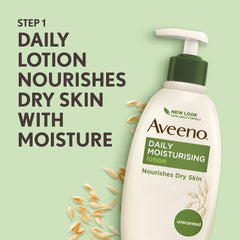 Aveeno daily moisturizing cream 100ml, Aveeno daily moisturizing lotion 300ml and Free Aveeno daily moisturizing hand cream 75ml
