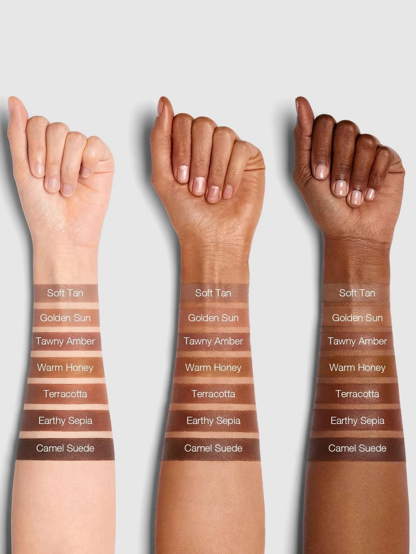 SHEGLAM Snatch 'n' Define Stick - Cream Contour Stick Long Lasting Highly Pigmented Sweat Proof Bronzer Sculpting Lightweight Smooth Natural Contour Face Makeup (Soft Tan)