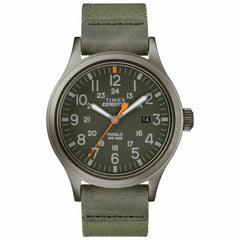 Timex Expedition Scout Nylon Strap Gents Watch - Dark Green