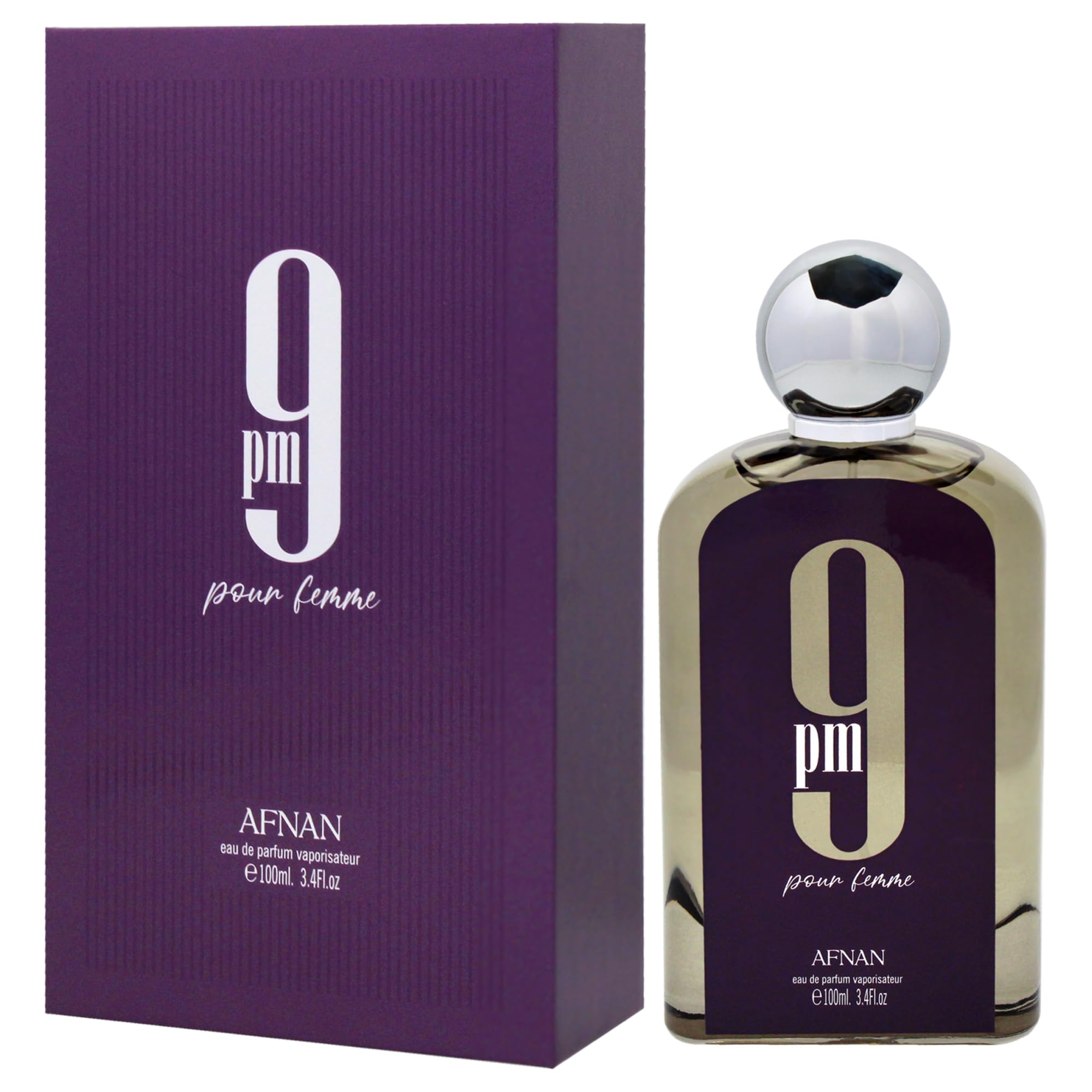 Afnan 9 PM Pour Femme EDP Spray for Women 100 ml