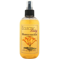 Eclectic Lady Honeysuckle Body Spray, Double Strength, 8 ounces, Body Mist for Women with Clean, Light & Gentle Fragrance, Cologne with Soft, Subtle Aroma For Daily Use