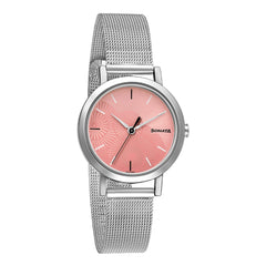 Sonata Pink Dial Analog Watch for Women-NR8174SM02