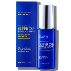 Enaskin Naturals Super C Serum for Face, Vitamin C Face Serum with Ferulic Acid for Women Mature Skin, Premium Formula Vit C Facial Serum for Brightening Dark Spots and Glowing up Skin - 1.7 Oz