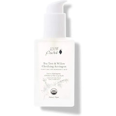 100% PURE Tea Tree & Willow Clarifying Astringent, Natural Acne Treatment, Alcohol Free, Hydrating Toner - 4 Fl Oz