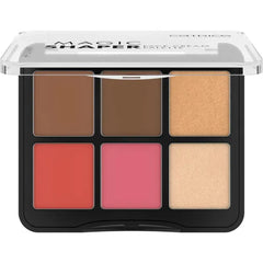 Catrice Magic Shaper Face Cream Palette - Blush, Bronzer, & Highlighter - Longwearing, Blendable, & Buildable - Vegan & Cruelty Free