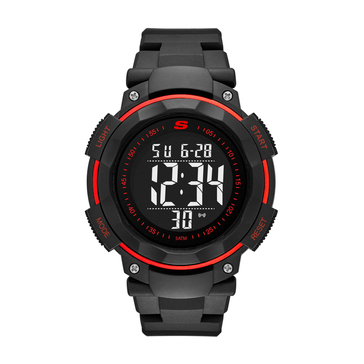 Skechers Casual Digital Watch for Men-SR1022