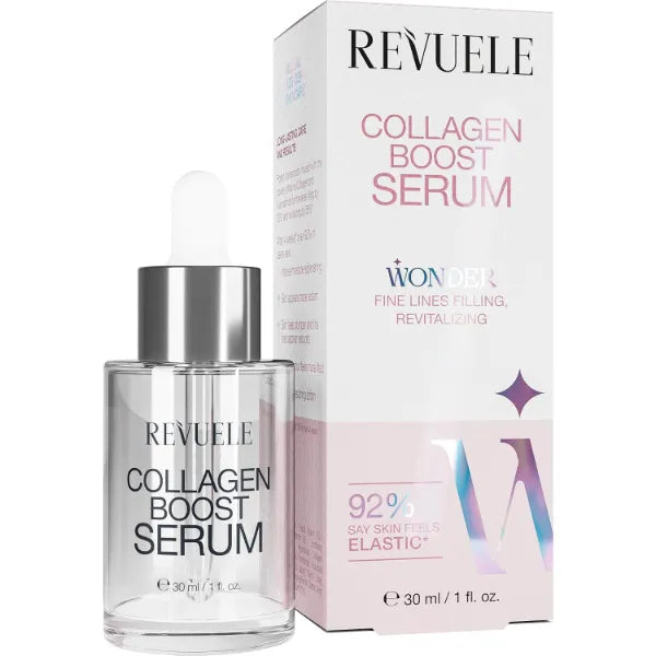 REVUELE Face Serum Collection, 30ml (Anti-Age, Niacinamide, Vitamin C, Retinol, Hyaluron + B5) (30 ml, COLLAGEN BOOST)