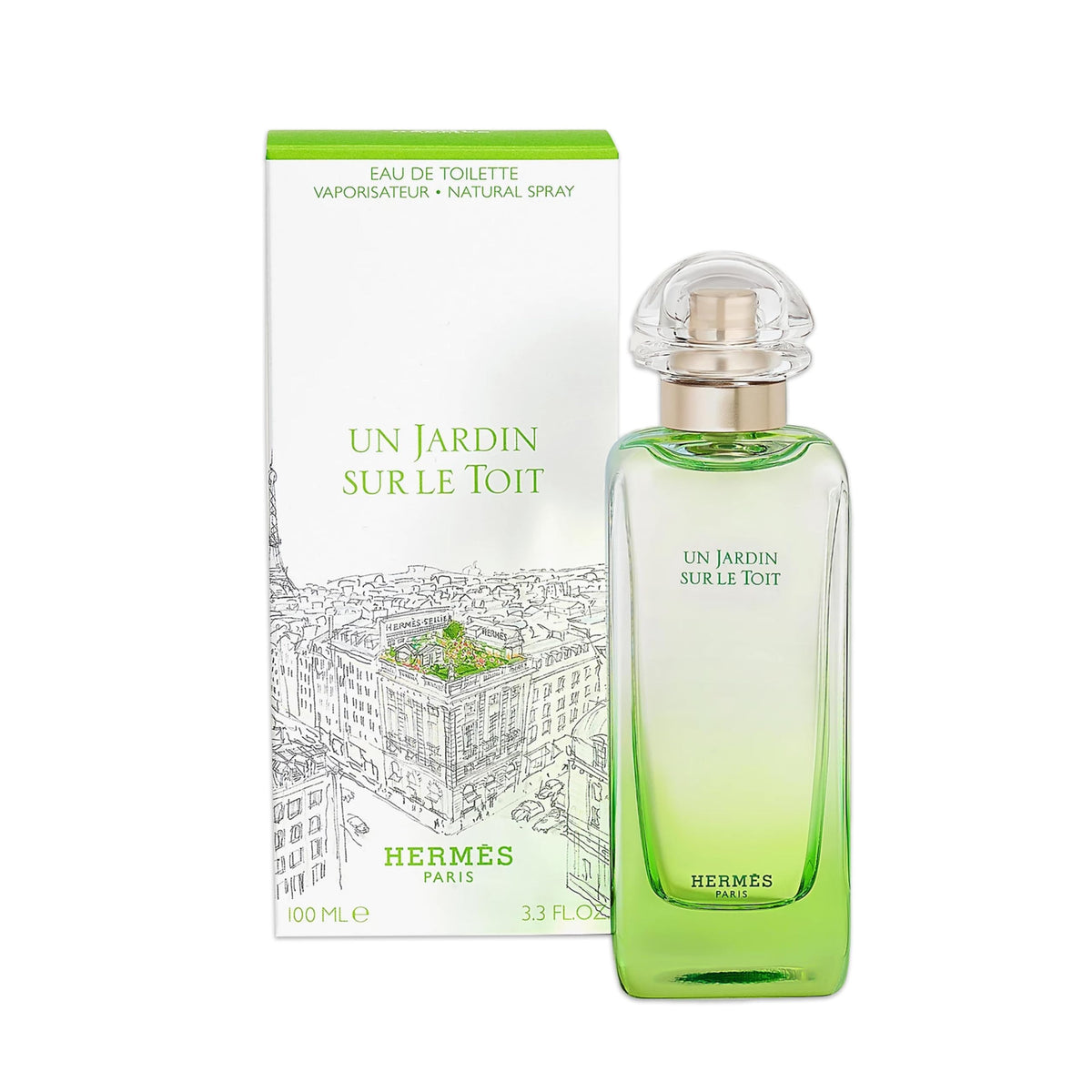 Hermes Un Jardin Sur Le Toit - Perfume for Women, 100 ml - EDT Spray