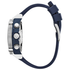 Bulova Dress Watch - Stainless Steel/Blue Rubber Strap