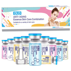 JEMPET Hyaluronic Acid Serum Ampoule Set for Microneedling Skin Spa Treatment (10 Pack), 5ml each