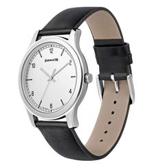 Sonata Silver Dial Analog watch For Men-NR7135SL01