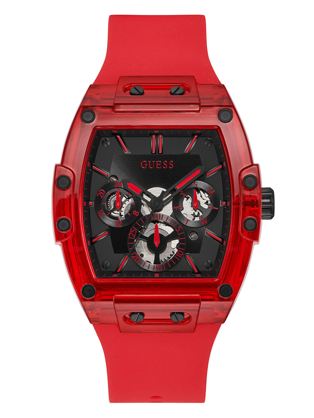 GUESS Gents watch Yellow gold case Quartz