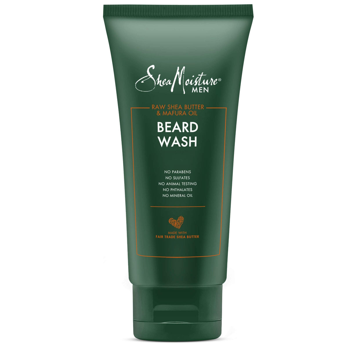 Shea Moisture Maracuja Shea Oil & Butter Beard Wash for Men, Deep Cleansing & Refreshing, 6 fl oz
