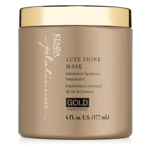 Kenra Professional Platinum Luxe Shine Mask, Shine-Enhancing Intensive Conditioning Mask Increases slip, Smoothness & Improves Manageability, Experience 2x Stronger Hair* |72 hour humidity protection* - 6 oz