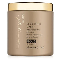 Kenra Professional Platinum Luxe Shine Mask, Shine-Enhancing Intensive Conditioning Mask Increases slip, Smoothness & Improves Manageability, Experience 2x Stronger Hair* |72 hour humidity protection* - 6 oz