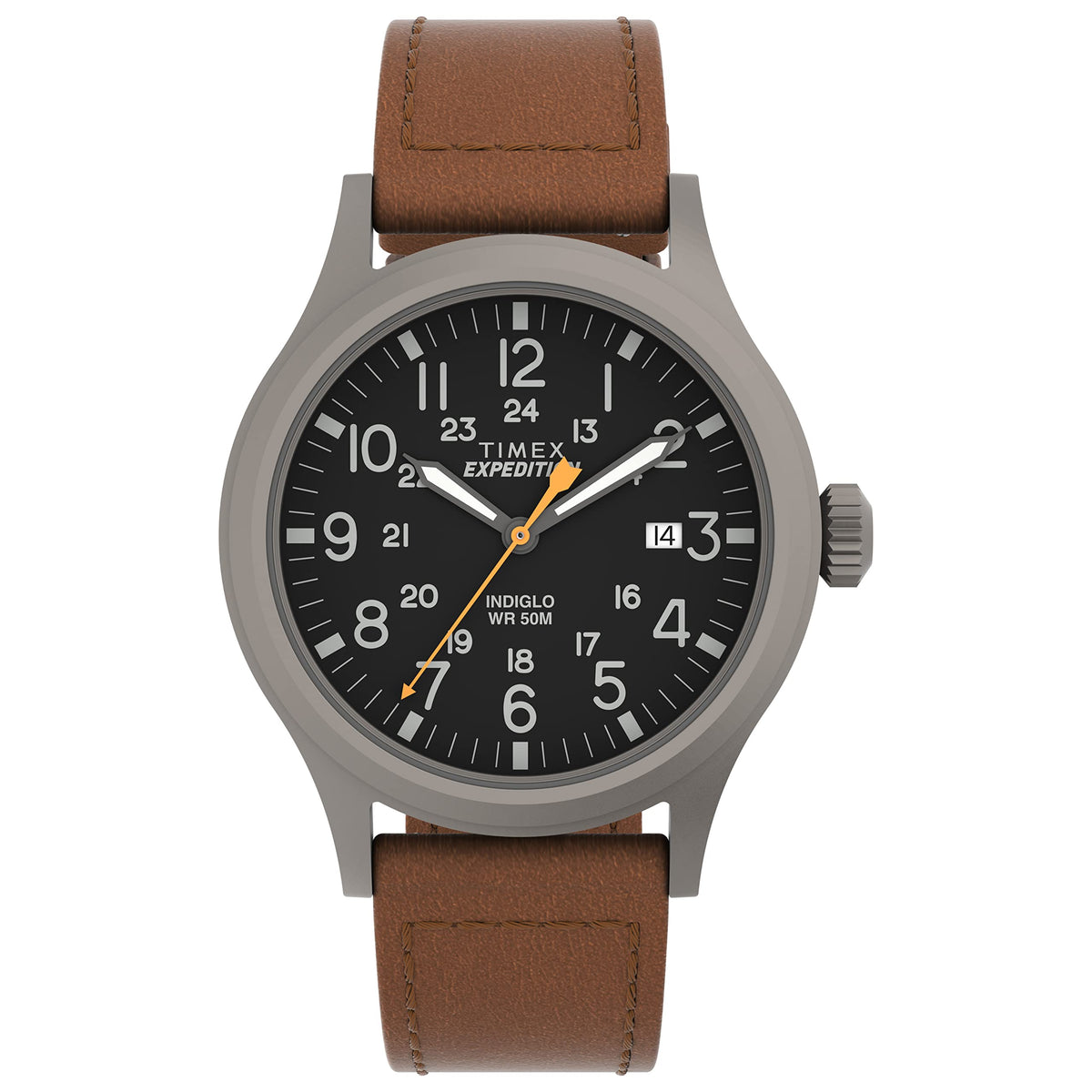 Timex Expedition Scout Nylon Strap Gents Watch - Brown DriTan/Gray/Black