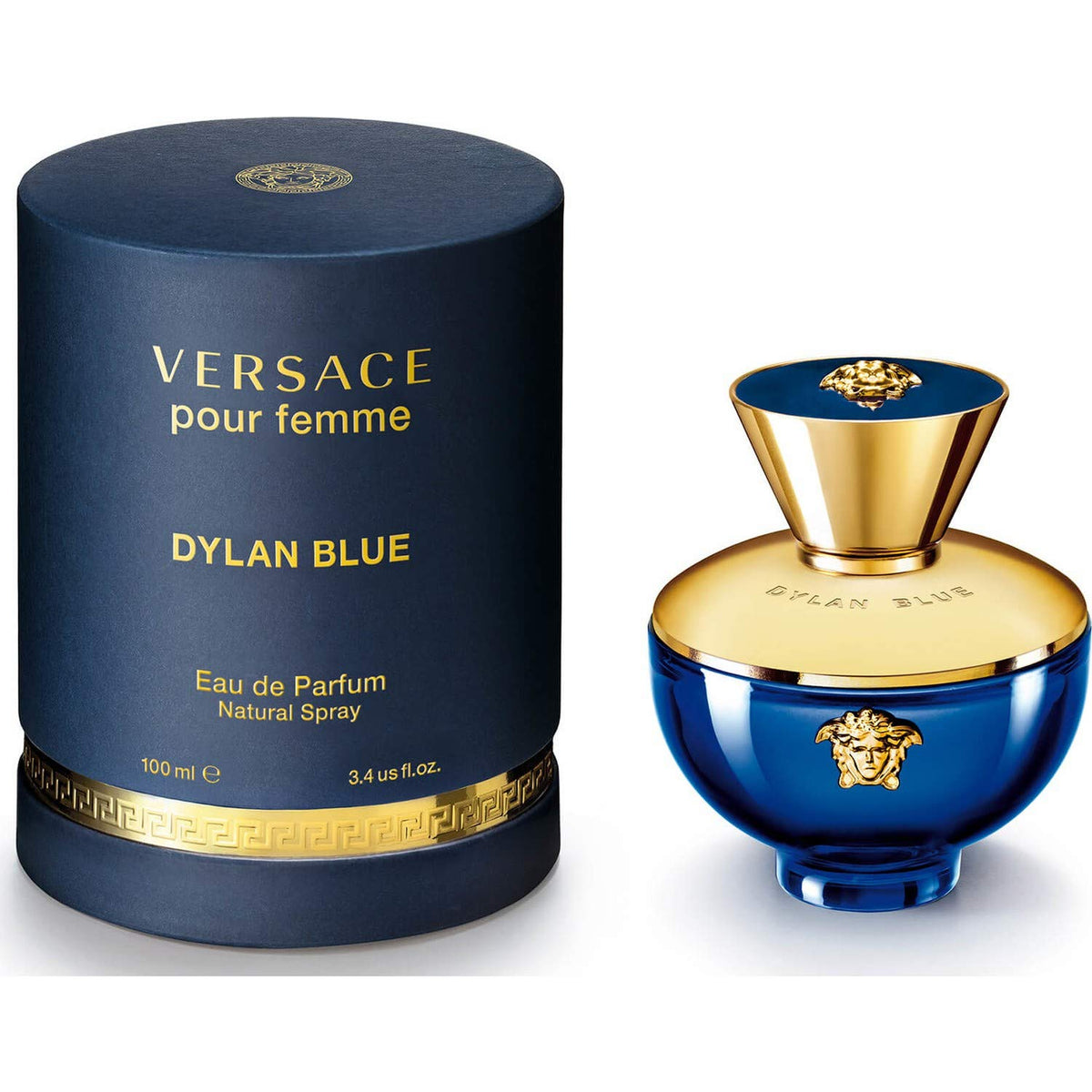 Versace Pour Femme Dylan Blue by Versace for Women - Eau de Parfum, 100ml