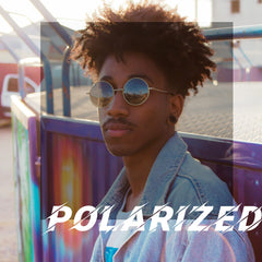 Joopin Round Polarized Sunglasses for Men Women, UV Protection Sun Glasses Small Circle Hippie Lennon Shades Sunglasses
