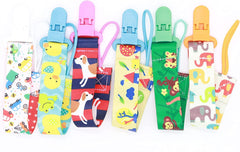 HuanShiJingXuan Soother clip - 6 only pacifier clips - stylish teeth ring nipple holder for baby boys and girlsFits Most Pacifier Styles Baby Teething Toys and Baby Gift