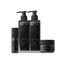 The Beard Struggle Growth Kit for Men - Essential Kit includes Balm, Oil, Wash & Conditioner - Grooming Kit for Men - Platinum Collection - Surtr's Fury
