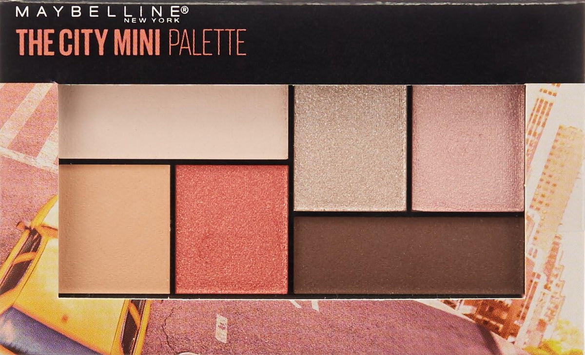 Maybelline New York Makeup The City Mini Eyeshadow Palette, Downtown Sunrise Eyeshadow, 0.14 oz