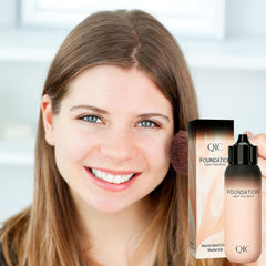 Foundation Liquid, Concealer Foundation Full Coverage, Full Coverage No Powder Sticking Lightweight Buildable Foundation, Natural Finish