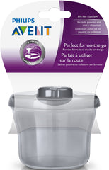 AVENT Philips Powder Formula Dispenser and Snack Cup, Grey, SCF135/18